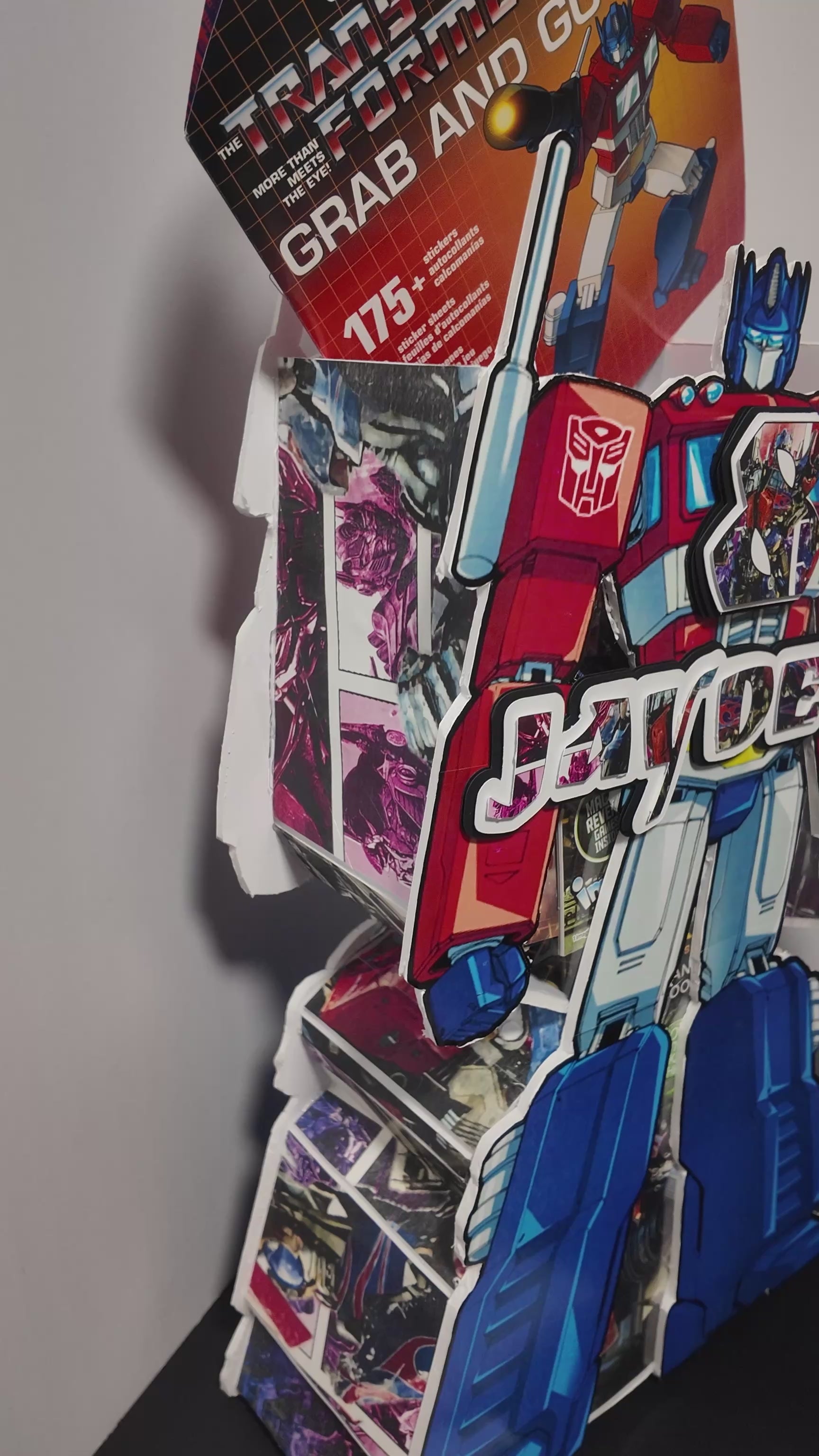 Transformers Custom Character Gift Box (Personalized – Multiple Sizes Available)