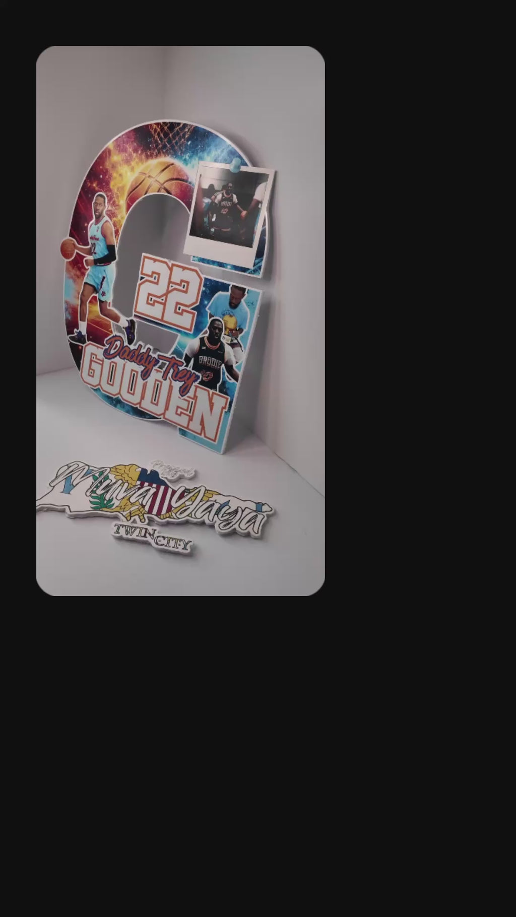 Sports Theme Photo FAN ADD ONS