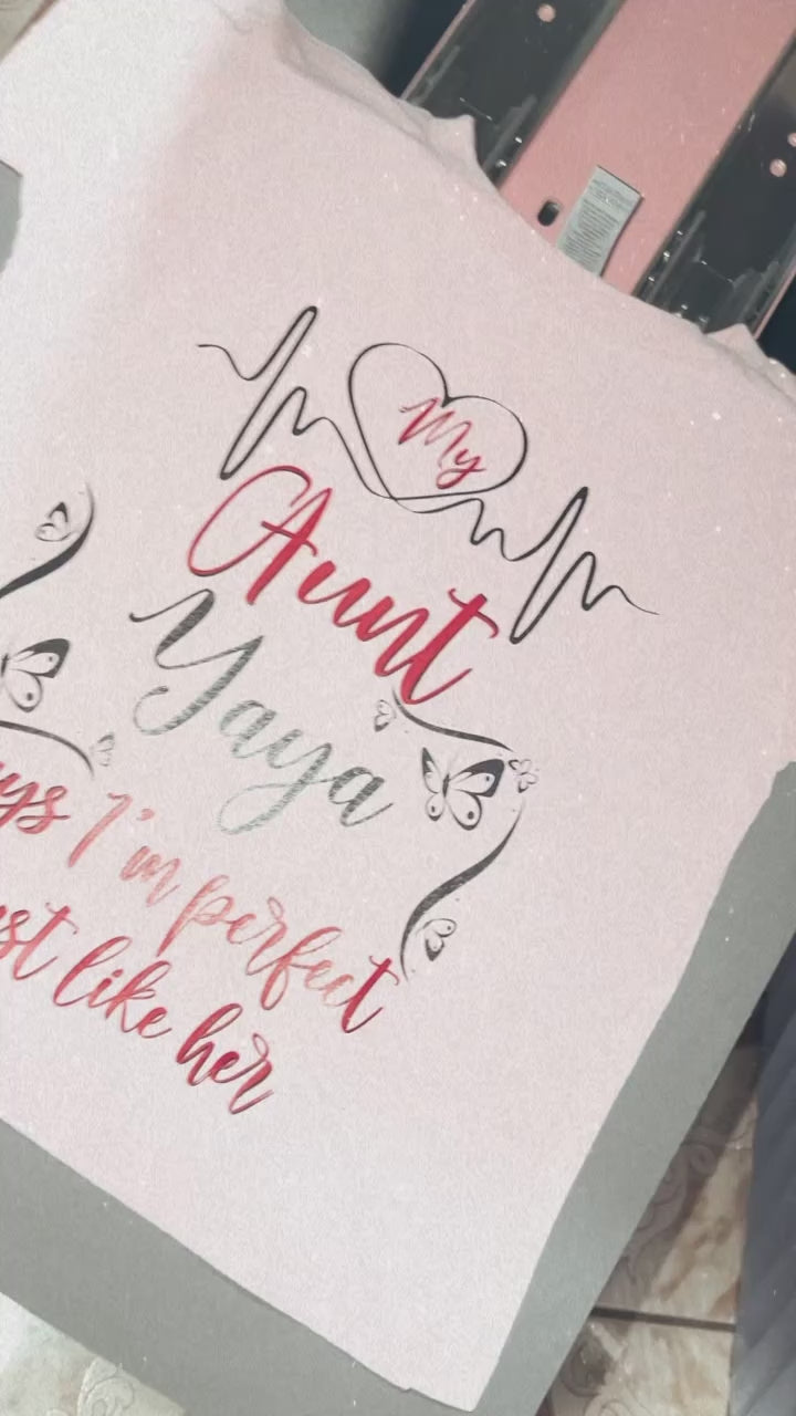 Custom Apparel Personalization Packages HTV ( Heat Transfer Vinyl) Packages pajamas; sweater; tshirt; pants;