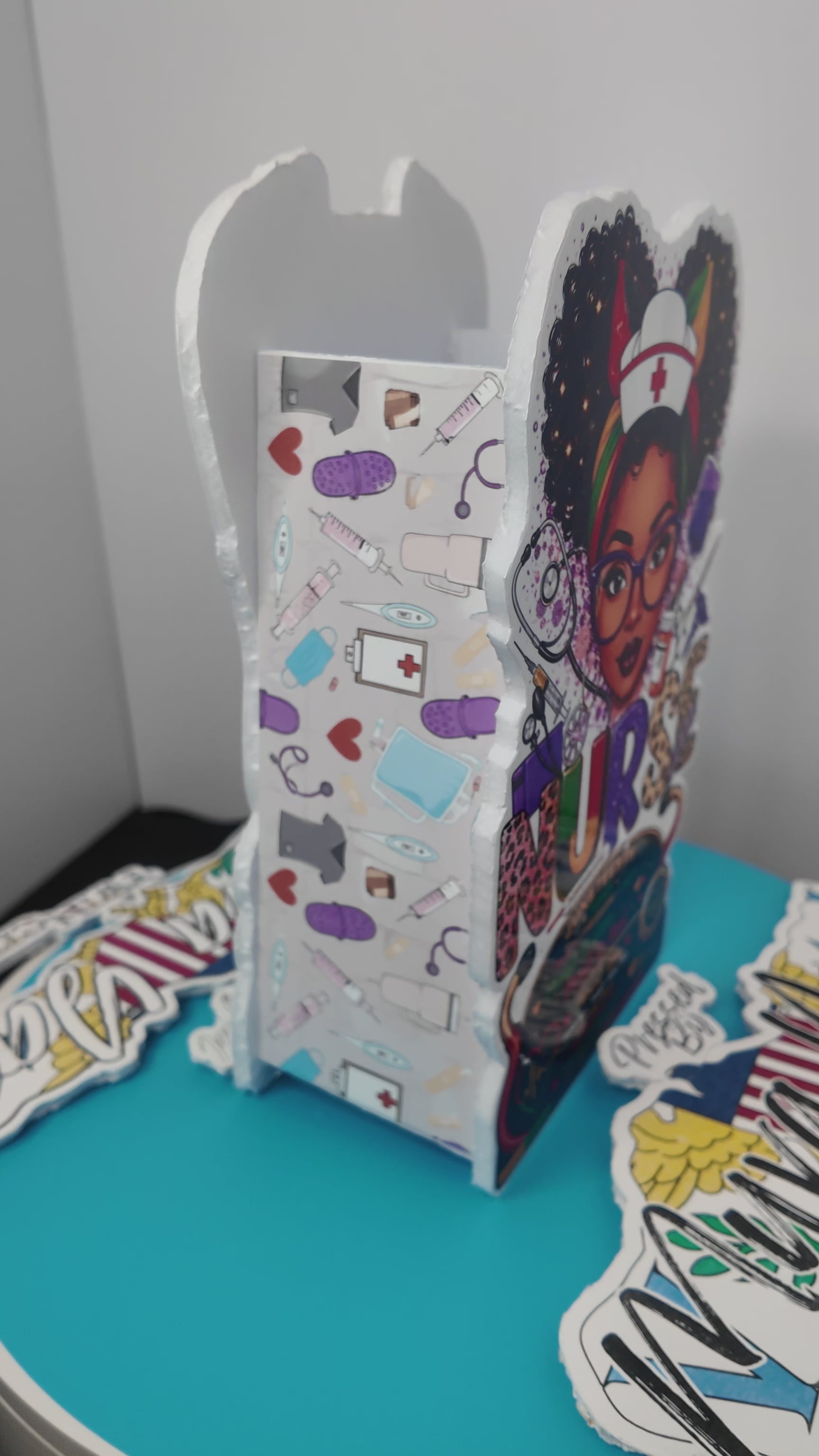 Nurse Appreciation Gift Box | Custom Nurse Week Keepsake Box | Personalized Nurse Gift