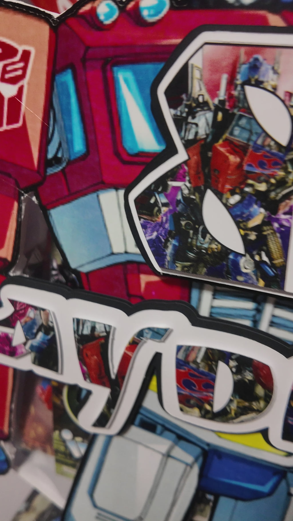 Transformers Custom Character Gift Box (Personalized – Multiple Sizes Available)